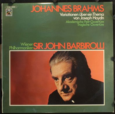 His Master's Voice 1 C 063-02 051 - Johannes Brahms, Wiener Philharmoniker, Sir