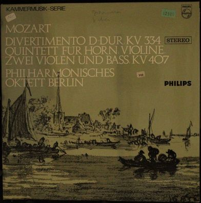 Philips 839 707 LY - Wolfgang Amadeus Mozart, Philharmonisches Oktett Berlin - D