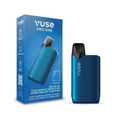 Vuse Pro One BOX Blue Device Kit E-Zigarette, blau