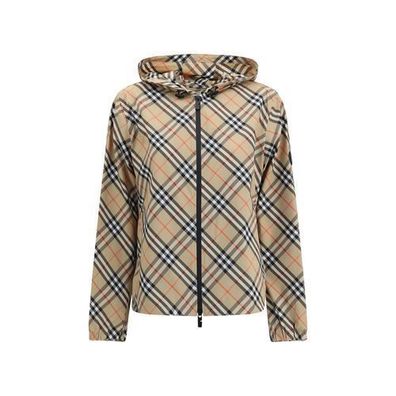 Burberry Beige Polyester Shell Jacket