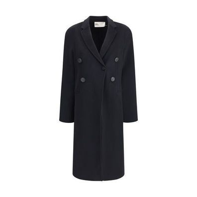 Tory Burch Black Wool Coat