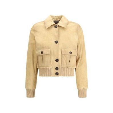 Valstar Beige Leather Jacket
