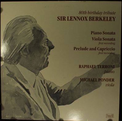 Pearl SHE 576 - Lennox Berkeley, Raphael Terroni, Michael Ponder - Piano Sonata,