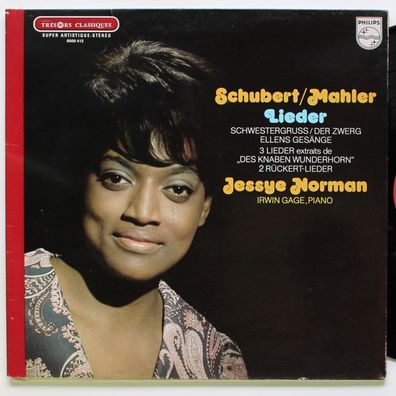 Philips 6500 412 - Jessye Norman, Irwin Gage, Franz Schubert, Gustav Mahler - Li