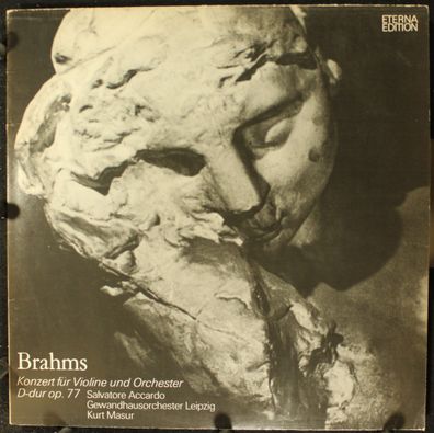 Eterna 8 27 374 - Johannes Brahms, Salvatore Accardo, Gewandhausorchester Leipzi