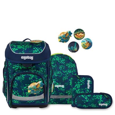 ergobag Cubo Schulrucksack DrachenbezwingBär, DrachenbezwingBär, Jungen