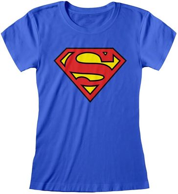 Superman Logo Fitted T-Shirt SUP00005SKC
