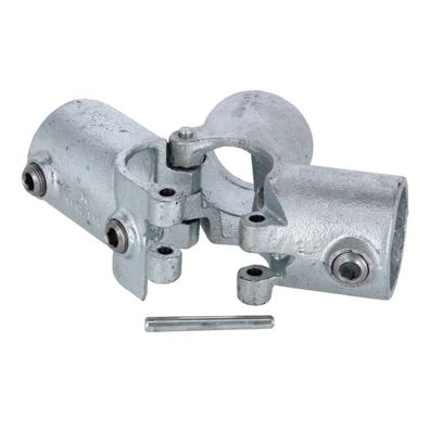 Rohrverbinder 4-fach Kreuzverbinder klappbar1 1/2" (48,3 mm), 90? - Durchgang AVERDE