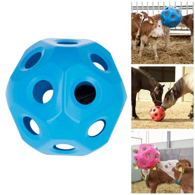 HeuBoy - Futterspielball f?r Pferde & K?lber, blau