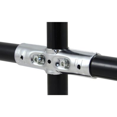 Doppel-T-Verbinder verchromt f?r 28 mm Rohre