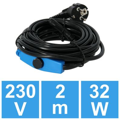 Frostsafe Heizkabel 2m?32 Watt