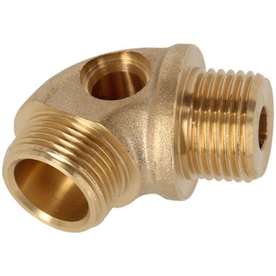 Montageknie f?r Kerbl-Tr?nken mit Rohrventil