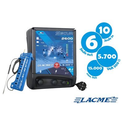LACME Weidezaunger?t 230 V Secur 2600 HTE, 6,0 Joule