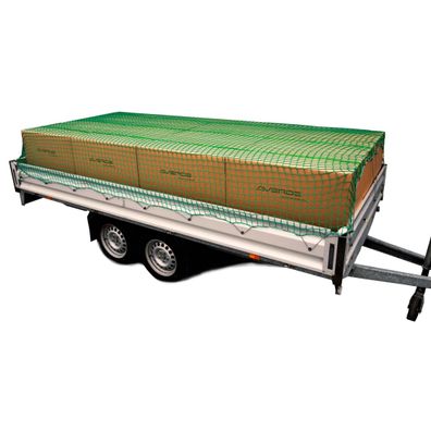 Ladungssicherungsnetz Anh?ngernetz Abdecknetz, 2,0 x 3,5 m, 30 mm