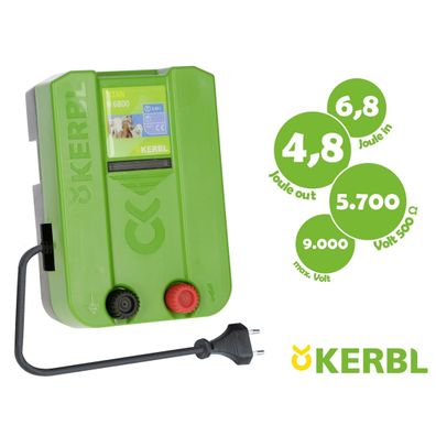 KERBL TITAN N 6800 Weidezaunger?t, 230V, 6,8/4,8 Joule