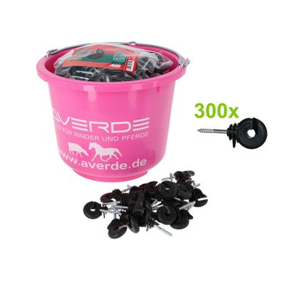 300x AKO Ringisolatoren, inkl. Stalleimer