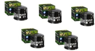 5x Hiflo HF134 Ölfilter oilfilter passt an Suzuki Gsx-r 750 85-87 Vs 750 1986