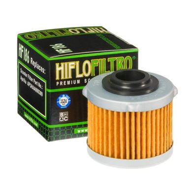 Hiflo HF186 Ölfilter oilfilter passt an Aprilia Scarabeo 125 09-12 Scarabeo 200