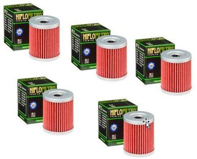 5x Hiflo HF132 Ölfilter oilfilter passt an Beta Alp 125 00-03 passt an Suzuki An
