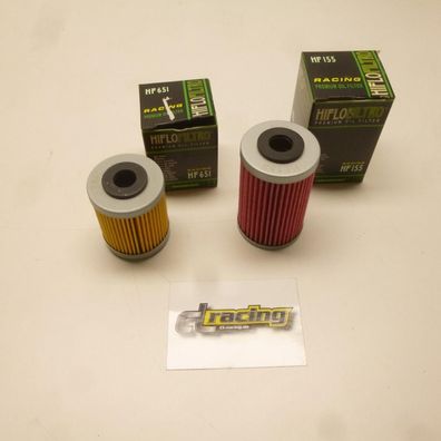 Hiflo HF155 HF651 Ölftilter oilfilter passt an Ktm Duke ab 2012 R Ra A Smc 690
