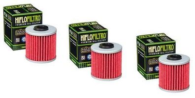 3x Hiflo HF568 Ölfilter oilfilter passt an Kymco Xciting 400 16-24