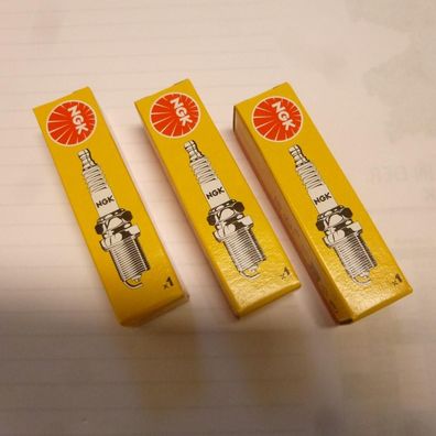 3x Ngk CR6HSA 2983 Zündkerzen passt an Daelim passt an Keeway passt an Peugeot