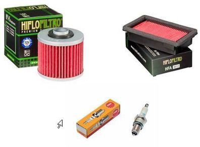 Wartungssatz Ölftilterset Zündkerze spark splug passt an Yamaha Xt 660 R X 04-14