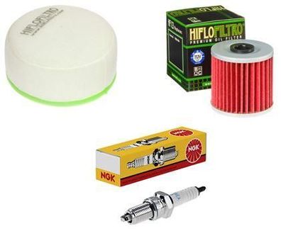 Wartungssatz Ölftilterset Zündkerze spark splug passt an Kawasaki Klx 650 93-01