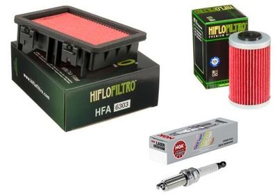 Wartungssatz Ölftilterset Zündkerze spark splug passt an Ktm Duke 125 390 17-21