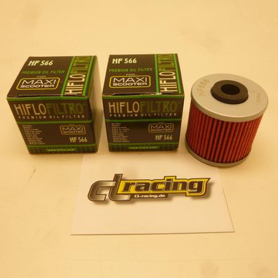 2x Hiflo HF566 Ölfilter oilfilter passt an Kawasaki J 125 300 passt an Kymco 150