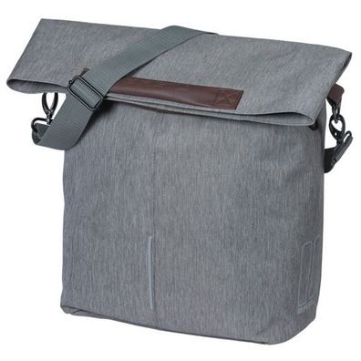 Fahrradshopper Basil City MIK Hooks 14-16L 13 x 29 x 31 cm - grau