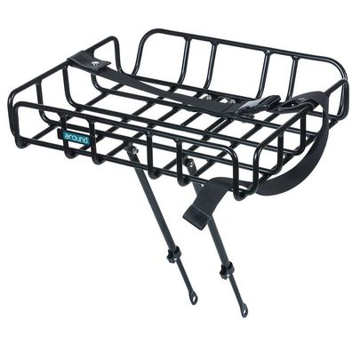 Frontgepäckträger Around L Verstellbar 16-28" - Schwarz