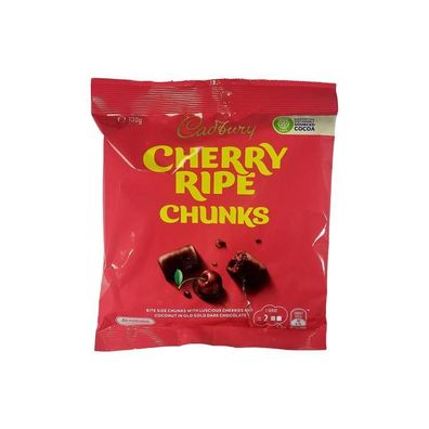 Cadbury Cherry Ripe Chunks Sharepack Schokolade - Import 130 g