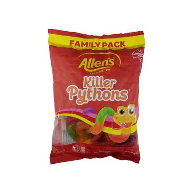 Allen's Killer Pythons Fruchtgummi Family Size 408 g