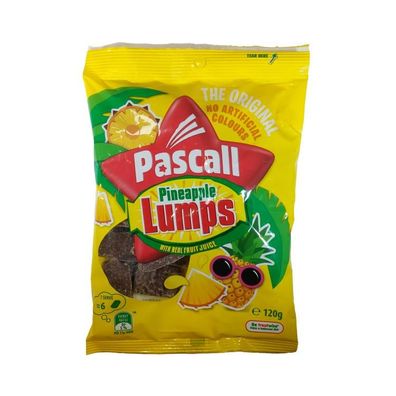 Pascall Pineapple Lumps Lollies 120 g