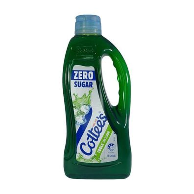 Cottee's Cordial Zero Sugar Lime Coola 1000 ml
