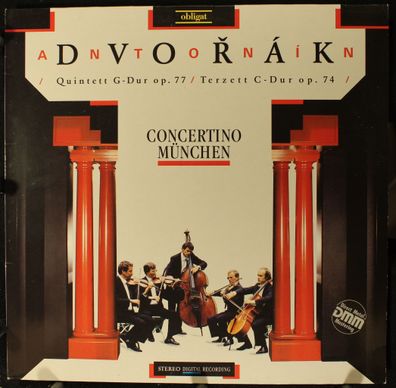 Obligat ob.01.108 - Antonín Dvorák, Concertino München - Quintett G-Dur, op