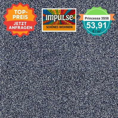 Vorwerk Princessa 3S58 Velours 400 oder 500 cm breit - keine Versandkosten