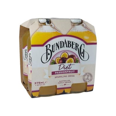 Bundaberg Diet Passionfruit - Australian Import 4x375 ml