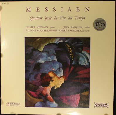 Musidisc 30 RC 719 - Olivier Messiaen, Olivier Messiaen, Jean Pasquier, Etienne