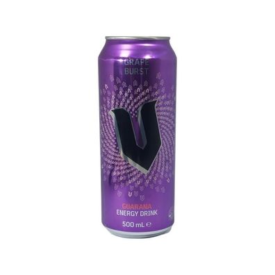 V Guarana Energy Drink Grape Burst 500 ml