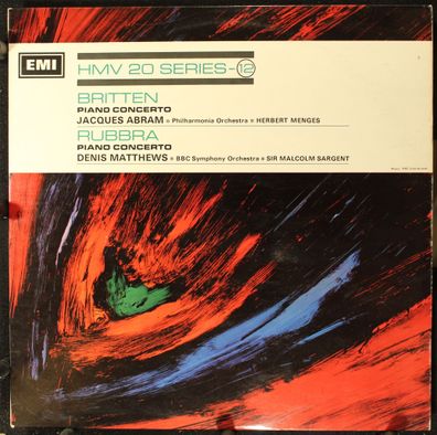EMI HQM 1103 - Benjamin Britten, Edmund Rubbra - Piano Concerto Nr.1 / Piano Con
