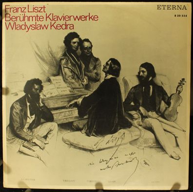 Eterna 8 20 554 - Franz Liszt, W?adys?aw K?dra - Berühmte Klavierwerke