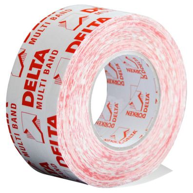 Dörken DELTA Multi-Band M60 Klebeband Weiß/Rot 60mm x 25m Bau Dach Abdichtung