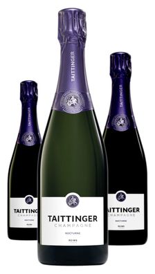 3 x Champagne Taittinger Nocturne Sec