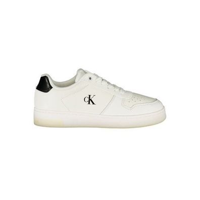 Calvin Klein White Leather Women Sneaker