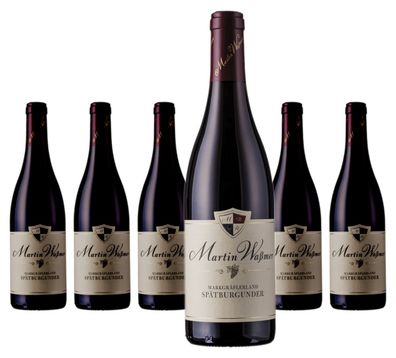 6 x Martin Waßmer Markgräflerland Spätburgunder QbA trocken – 2023
