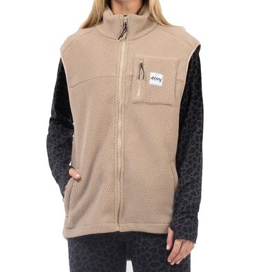 EIVY Women Weste Lumberjackie Sherpa sand