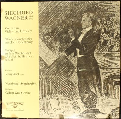 Colosseum Colos SM 532 - Siegfried Wagner, Jenny Abel, Nürnberger Symphoniker,