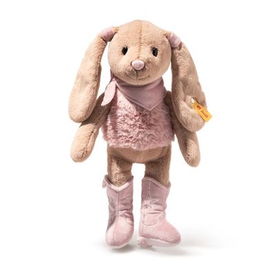 Steiff Cowgirl Hase Hoppie 32cm mit Stiefel rosa 081149 Plüsch